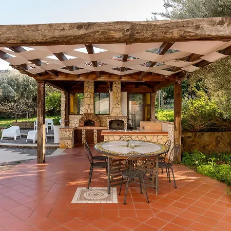 Villa Chiara - Homy Sicily 4 Apartment With Pool And Spa منتجع